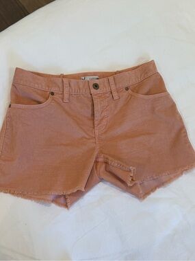 Carve Designs Women's Dusty Rose Corduroy Cutoff Shorts